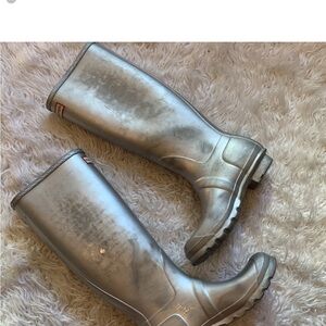 Hunter Boots Silver